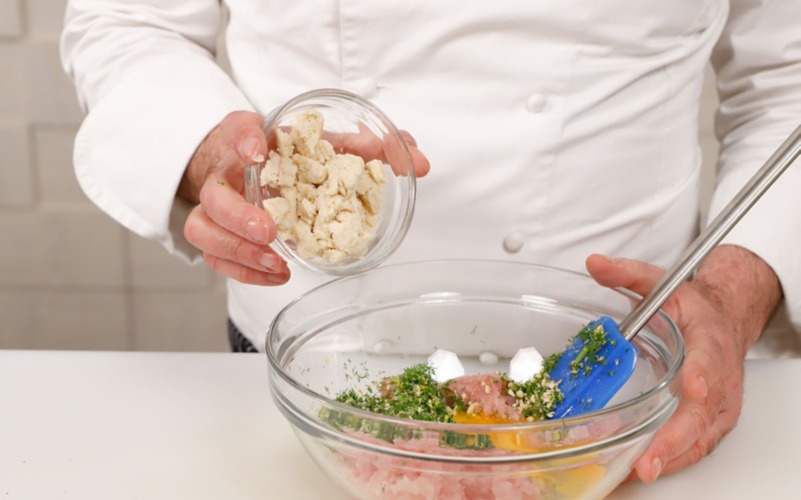 aggiungere pane smollato