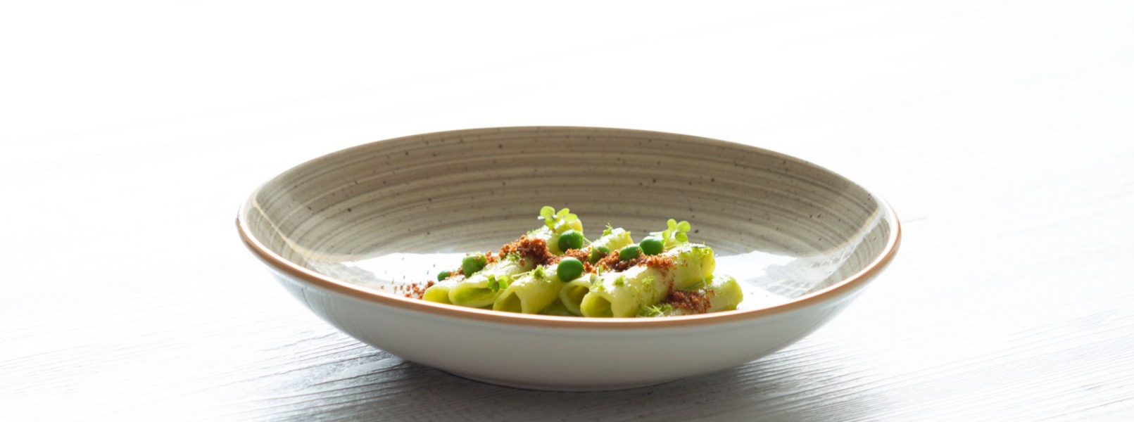 pasta piselli e prosciutto