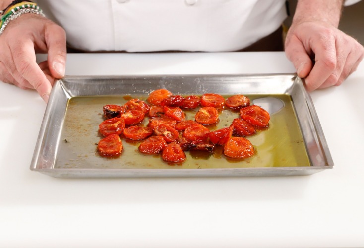 preparare i pomodori confit