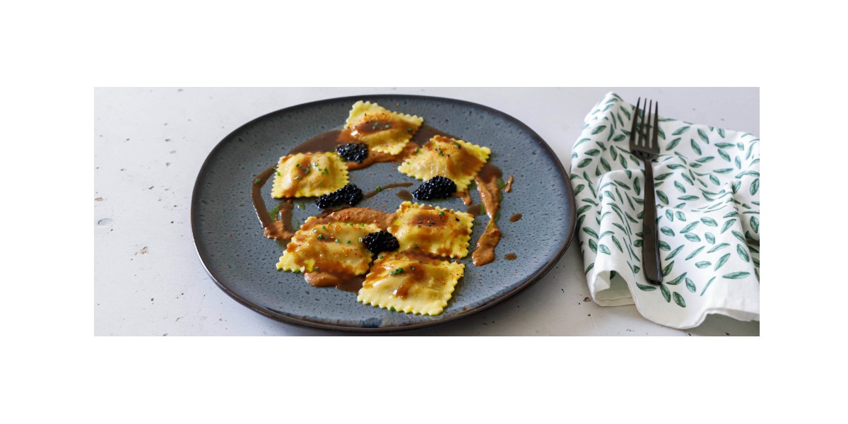 ricetta con bisque gamberi primo piatto