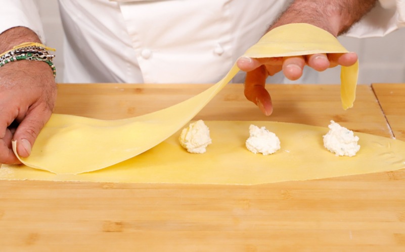 preparare i ravioli