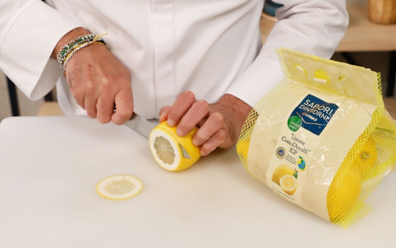 tagliare limoni e porro