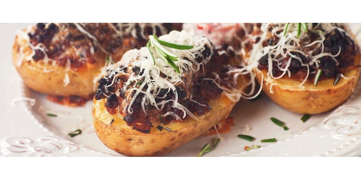 Patate ripiene di carne trita alla siciliana 