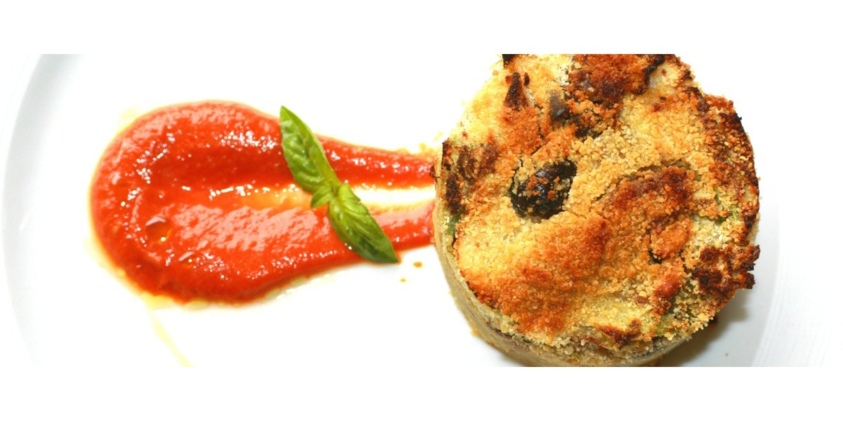 Sformato di alici con scarola e uvetta 