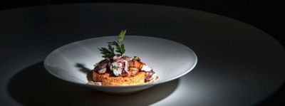 Cous cous con polpo stufato e in insalataalt