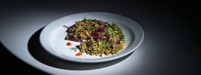 Cous cous in verde alt