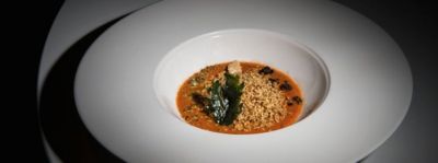 Cous cous tostato con caponata di melanzanealt