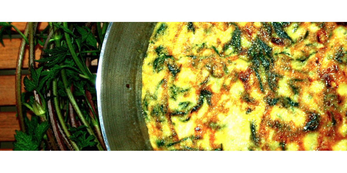 Frittata con i bruscandoli