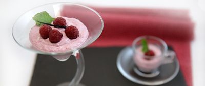 Mousse veg di lamponi alla vanigliaalt