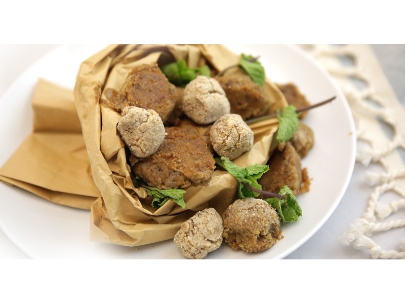 Polpettine veg di fagioli e lenticchie