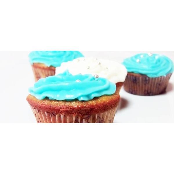 Banana cupcakes alla crème fraîche