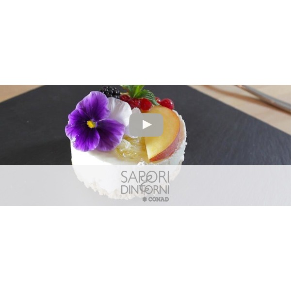 Cheesecake di Gorgonzola Dop con marmellata di limone e sedano