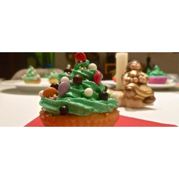 Christmas cupcakes