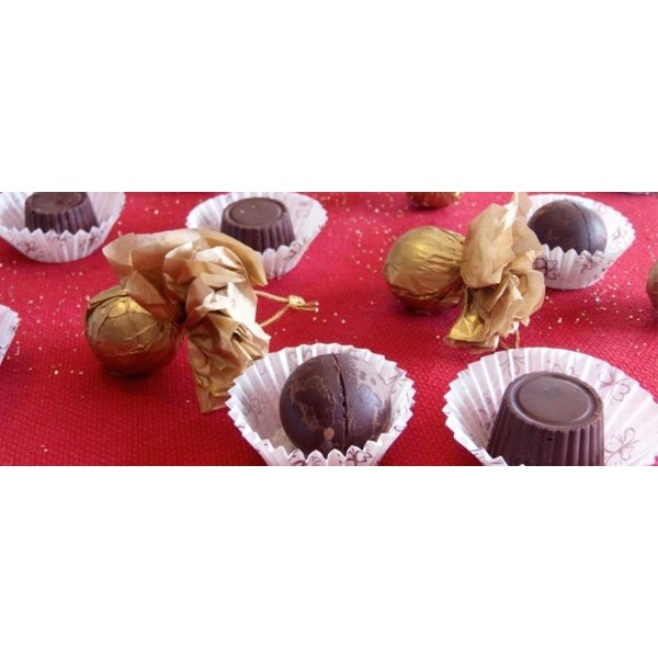 Cioccolatini ripieni natalizi home made