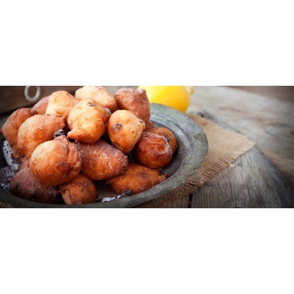 Crispeddi (frittelle) per il periodo natalizio