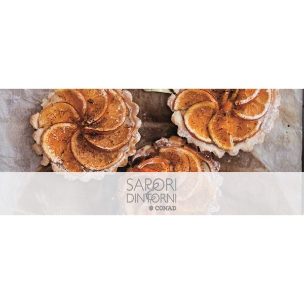 Crostatine alle arance con crema di ricotta