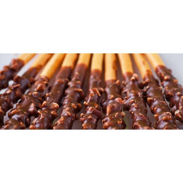 Grissini ricoperti di cioccolato