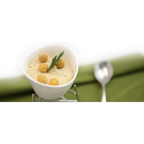 Hummus di ceci aromatizzato al prezzemolo