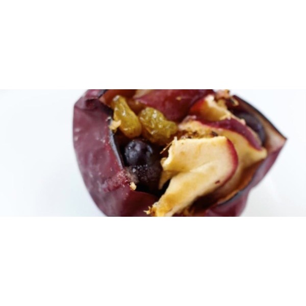 Mela cotta con crema all'arancia e cioccolato bianco