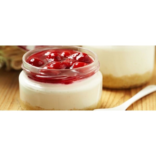 Semifreddo allo yogurt e ciliegie