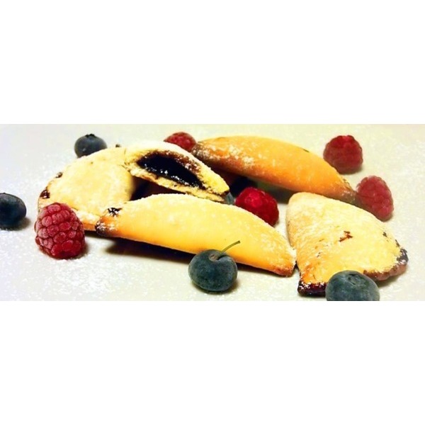 Shortbread con marmellata di gelsi rossi