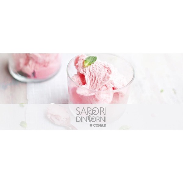 Sorbetto alle fragole con liquore al limone
