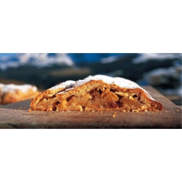 Strudel alle mele con pasta frolla