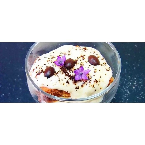 Tiramisù con cioccolato al peperoncino