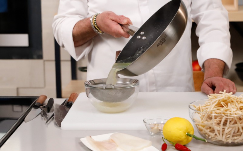 filtrare acqua cozze vongole