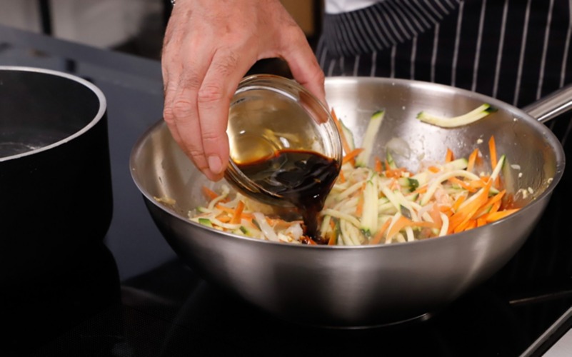 condire con salsa di soia