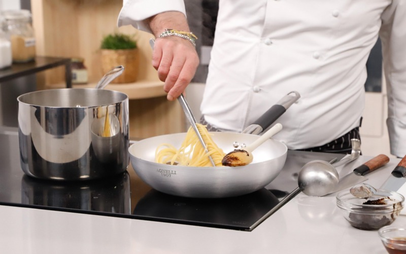 scolare pasta in padella