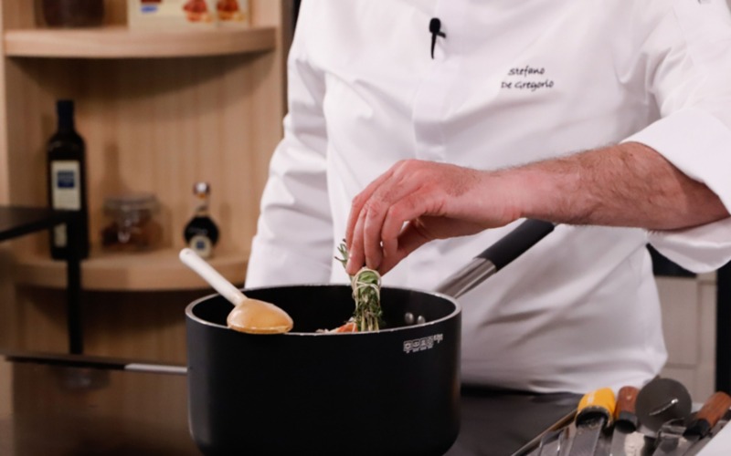 Spaghetti al granchio 1