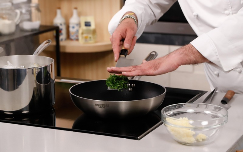 prezzemolo in padella