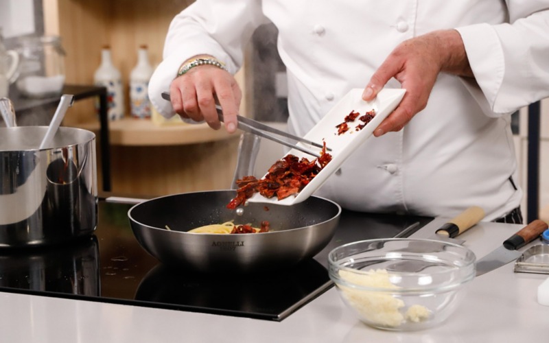 termina cottura e impiattare