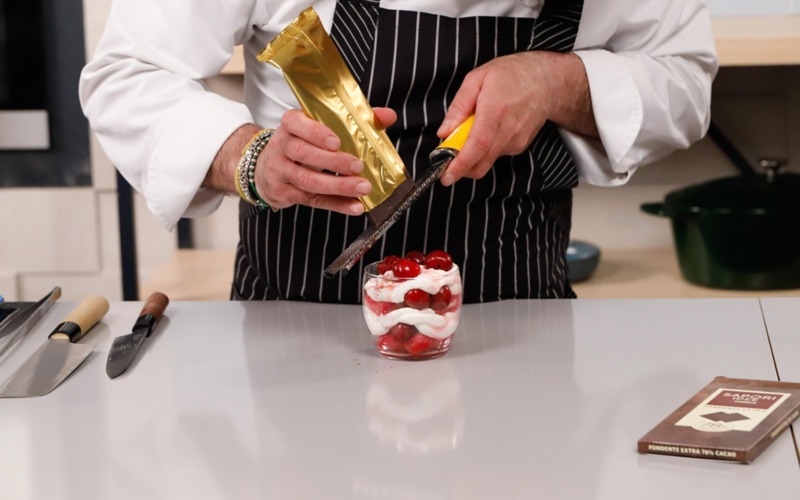 ultimare con cioccolato