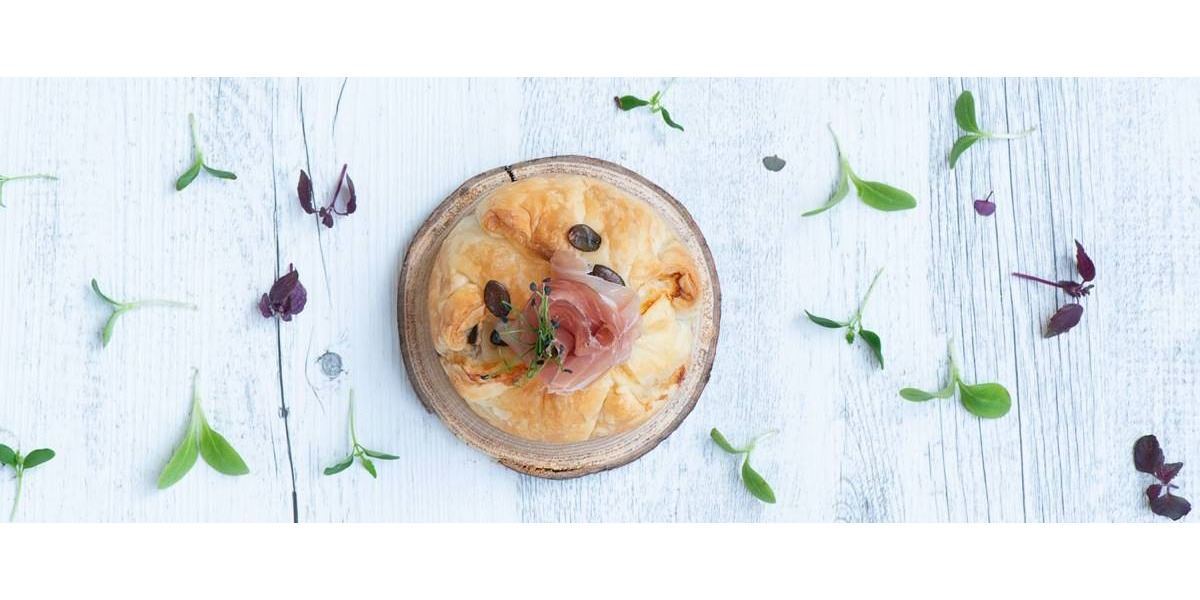 Tortino salato con mele, speck e Asiago