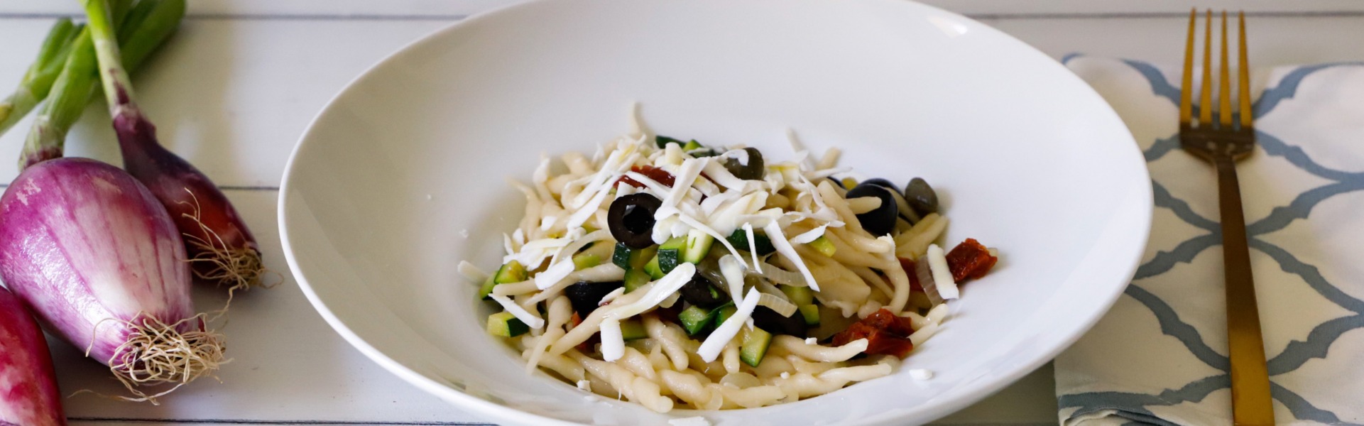 Trofie alla siciliana