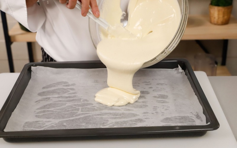 cuocere in forno e raffreddare