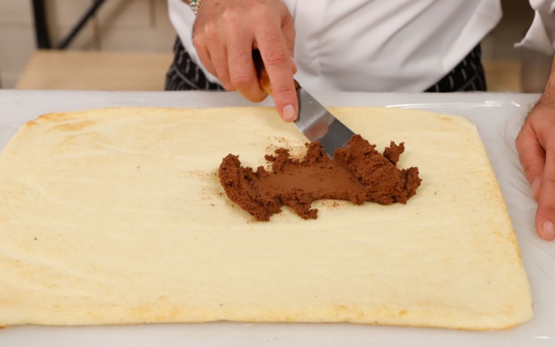 farcire la pasta di biscotto