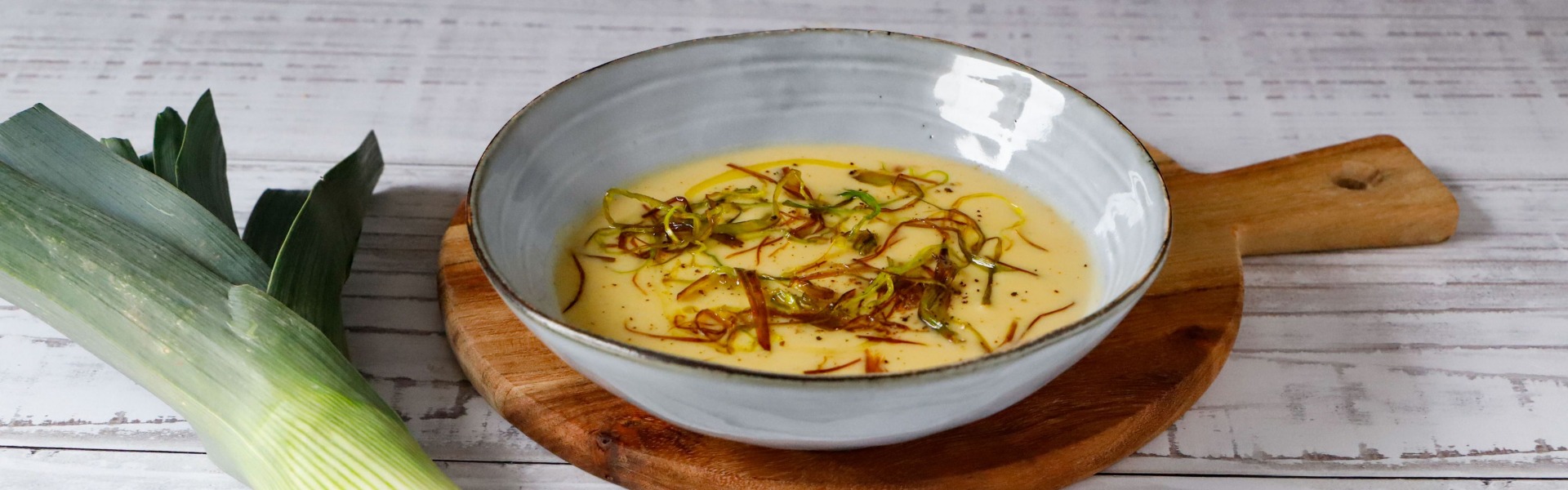 Vellutata di porri e patate