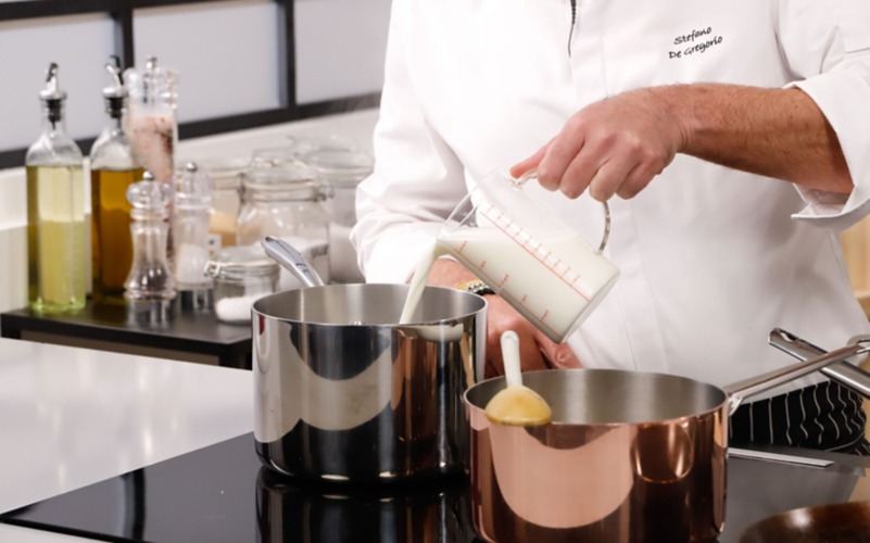 cuocere con il latte