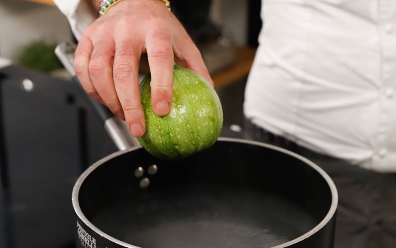 sbollentare zucchine 