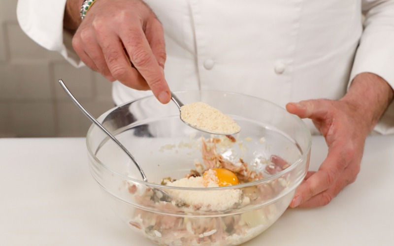 ultimare con pangrattato