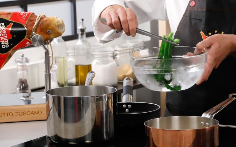 scottare il cavolo nero