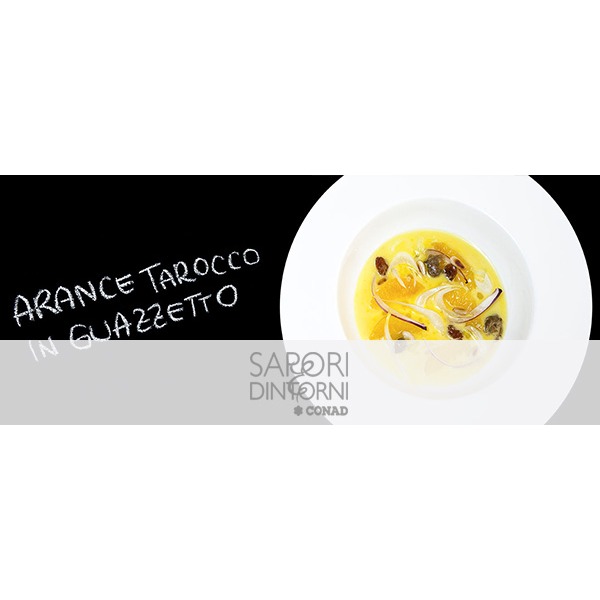 Arance tarocco in guazzetto