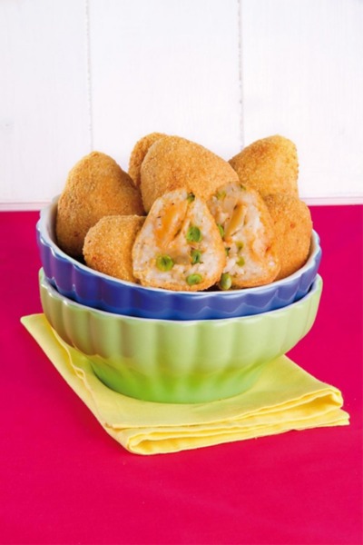 Arancini allo stoccafisso di Norvegia