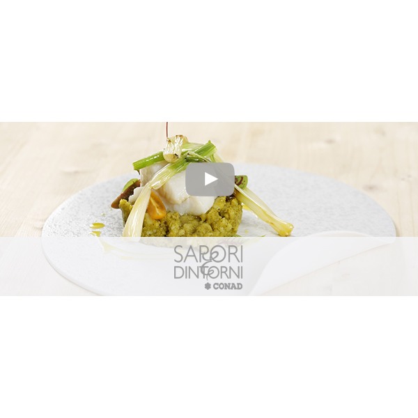 Baccalà in olio cottura con patate al curry