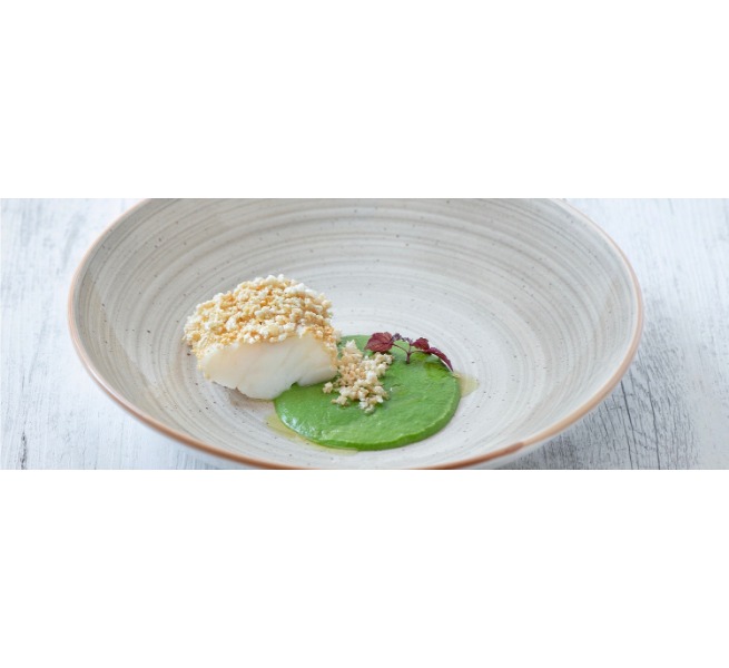 Baccalà in crosta di maiale