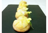 Bignè al lemon curd con glassa al profumo di primulealt