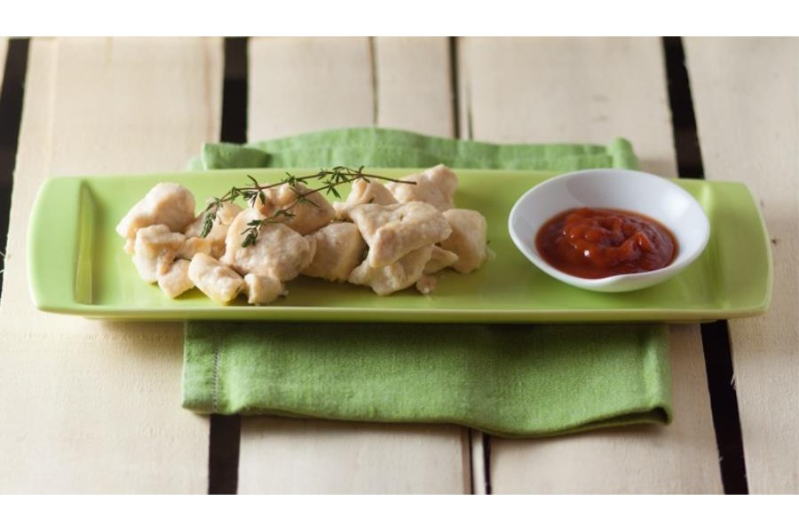 Bocconcini di pollo al timo